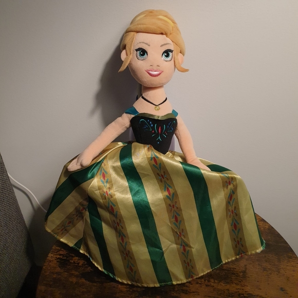 Disney Parks Exclusive Frozen Elsa/Anna Riversible Doll 14" - Picture 3 of 3